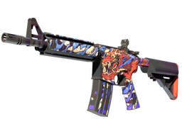 M4A4 | 龍王 (Rey dragón) (Algo desgastado)