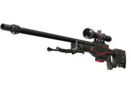 AWP | Línea roja (Algo desgastado)