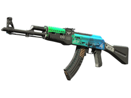 AK-47 | Hielo carbonizado (Algo desgastado)