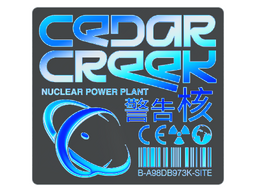 Pegatina | Cedar Creek (holográfica)