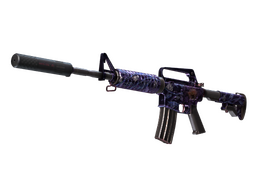 M4A1-S | Loto negro (Algo desgastado)