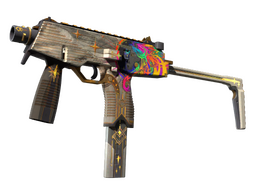 MP9 StatTrak™ | Protector de luz estelar (Algo desgastado)