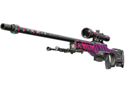 AWP | Aberración cromática (Algo desgastado)