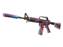 M4A1-S | Pintura con fallos (Algo desgastado)