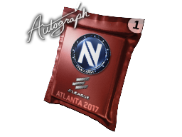 亲笔签名胶囊 | Team EnVyUs | 2017年亚特兰大锦标赛