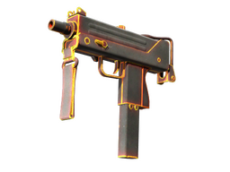 MAC-10 StatTrak™ | Calor (Algo desgastado)