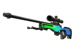 AWP | Hielo carbonizado (Algo desgastado)