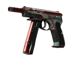 CZ75-Auto | Azor rojo (Casi nuevo)