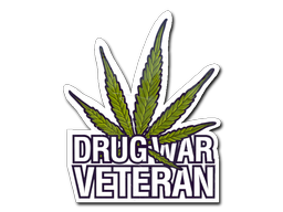 Pegatina | Veterano contra el narcotráfico